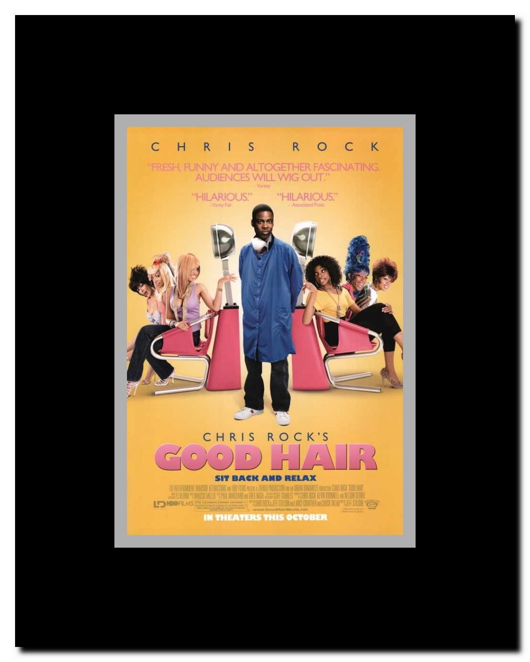 Good Hair Framed Movie Poster