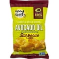 thumbnail image 1 of Good Health Avocado Oil Kettle Style Barbecue Chips 5 oz. Bag (3 Bags), 1 of 6