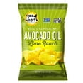 thumbnail image 1 of Good Health Avocado Oil Lime Ranch Kettle Style Potato Chips, Gluten-Free, 5 oz Bag, 1 of 8