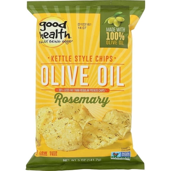 Good Health Inc. Kettle Style Olive Oil Potato Chips Rosemary - 5 oz