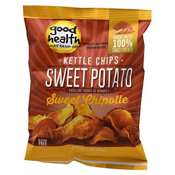 Good Health Kettle Chips Sweet Chipotle Sweet Potato - 30 - 1 Ounce (28g) bags