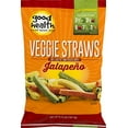 thumbnail image 1 of Good Health Non-GMO Veggie Straws 6.75 oz. Bag (Jalapeno, 2 Bags), 1 of 3