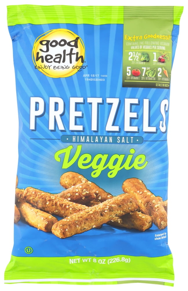 Good Health Pretzels Himalayan Salt Veggie, 8 Oz