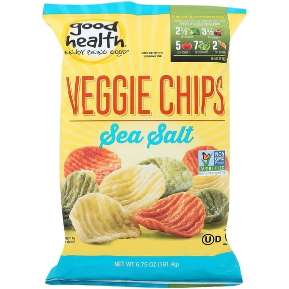 Good Health Veggie Chips 6.25 oz (Pack of 10)