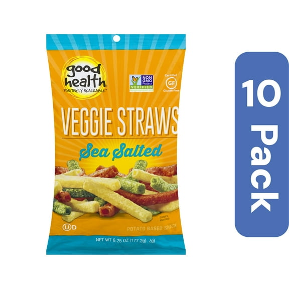 Good Health Veggie Straws 6.25 oz (Pack Of 10)