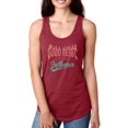 thumbnail image 1 of Good Heart Bad Influence Racerback Tank Women -Image by Shutterstock, Female XX-Large, 1 of 4
