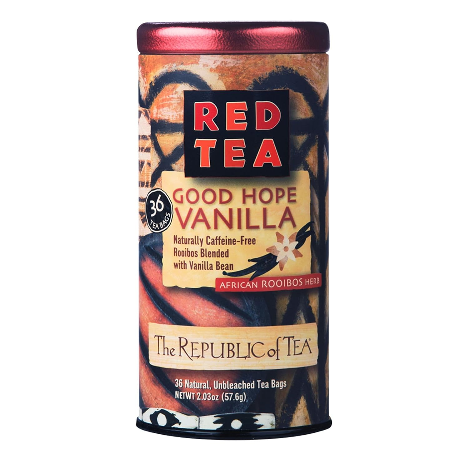 Good Hope Vanilla Red , Naturally Caffeine African Rooibus 36 Bags