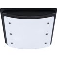 thumbnail image 1 of Good Housekeeping Buckingham (90068) Decorative 100 CFM 2.0 Sones Bathroom Ventilation Exhaust Fan with Light & Night-Light (Matte Black), 1 of 11