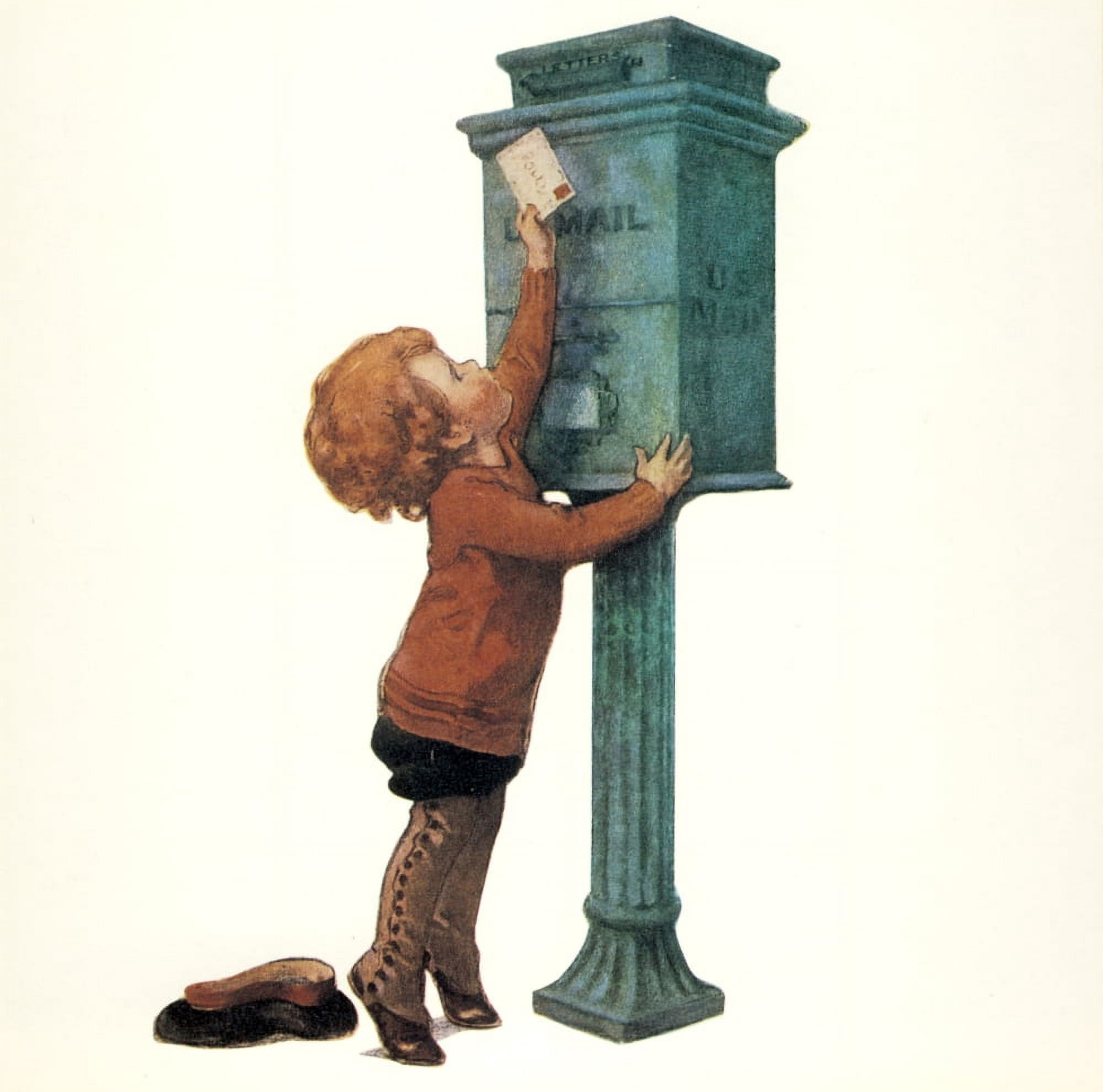 Good Housekeeping Feb 1927 Postbox Canvas Art - Jessie Willcox Smith (18 x 24)