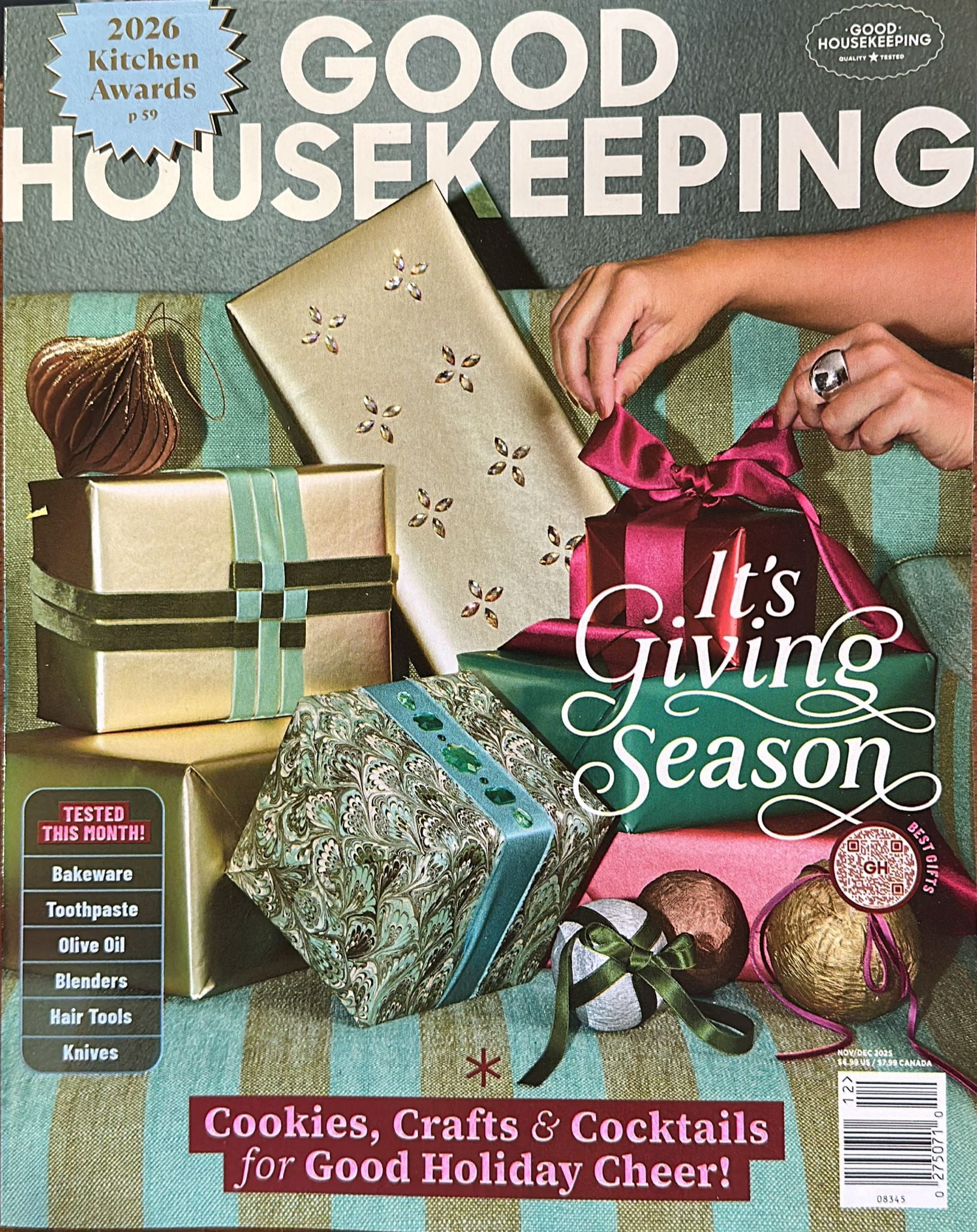 Good Housekeeping Magazine November-December 2025