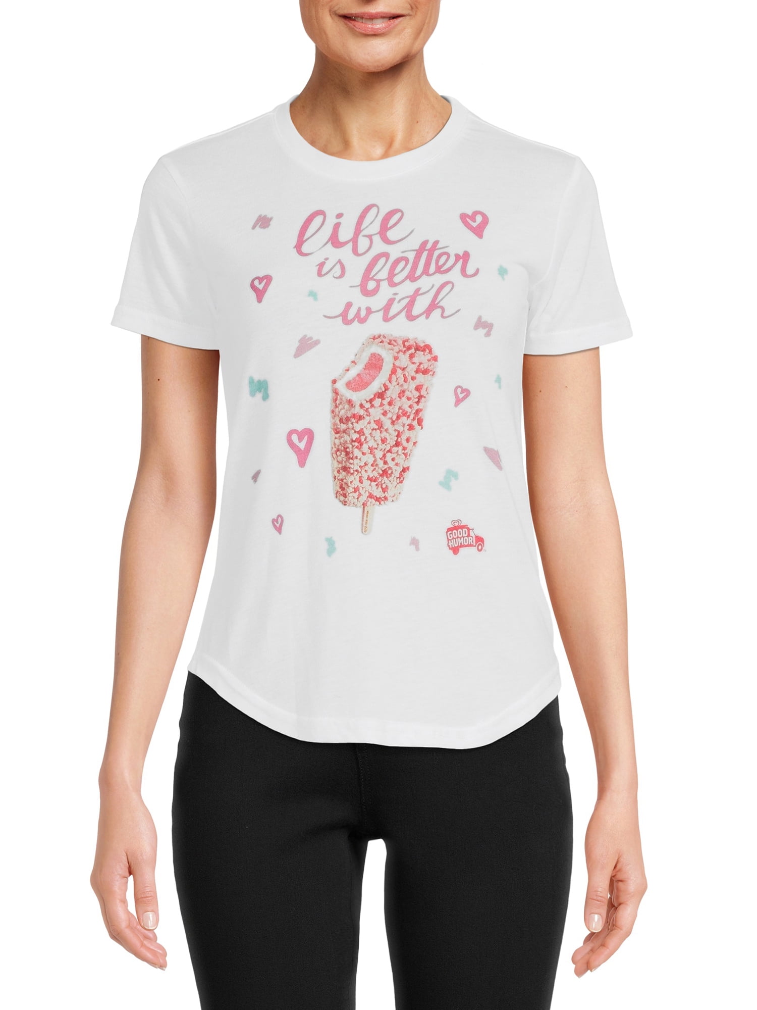 ★★APC All Purpose Creams★★ Scribble Shirt White Mul Creamsicle Graphic T-Shirt - Super Soft Material - Walmart.com