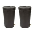thumbnail image 1 of Good Ideas Aspen 50 Gallon Rain Barrel Rain Collector Saver (2 Pack), 1 of 5