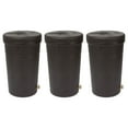 thumbnail image 1 of Good Ideas Aspen 50 Gallon Rain Barrel Rain Collector Saver (3 Pack), 1 of 4