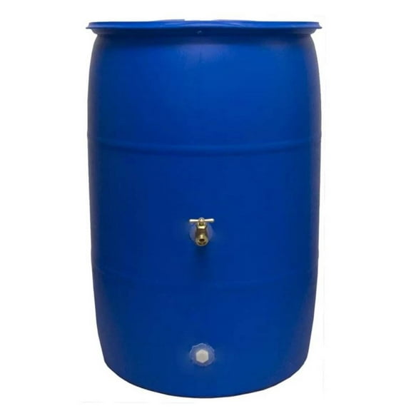 Good Ideas Big Blue 55 gal. Rain Barrel