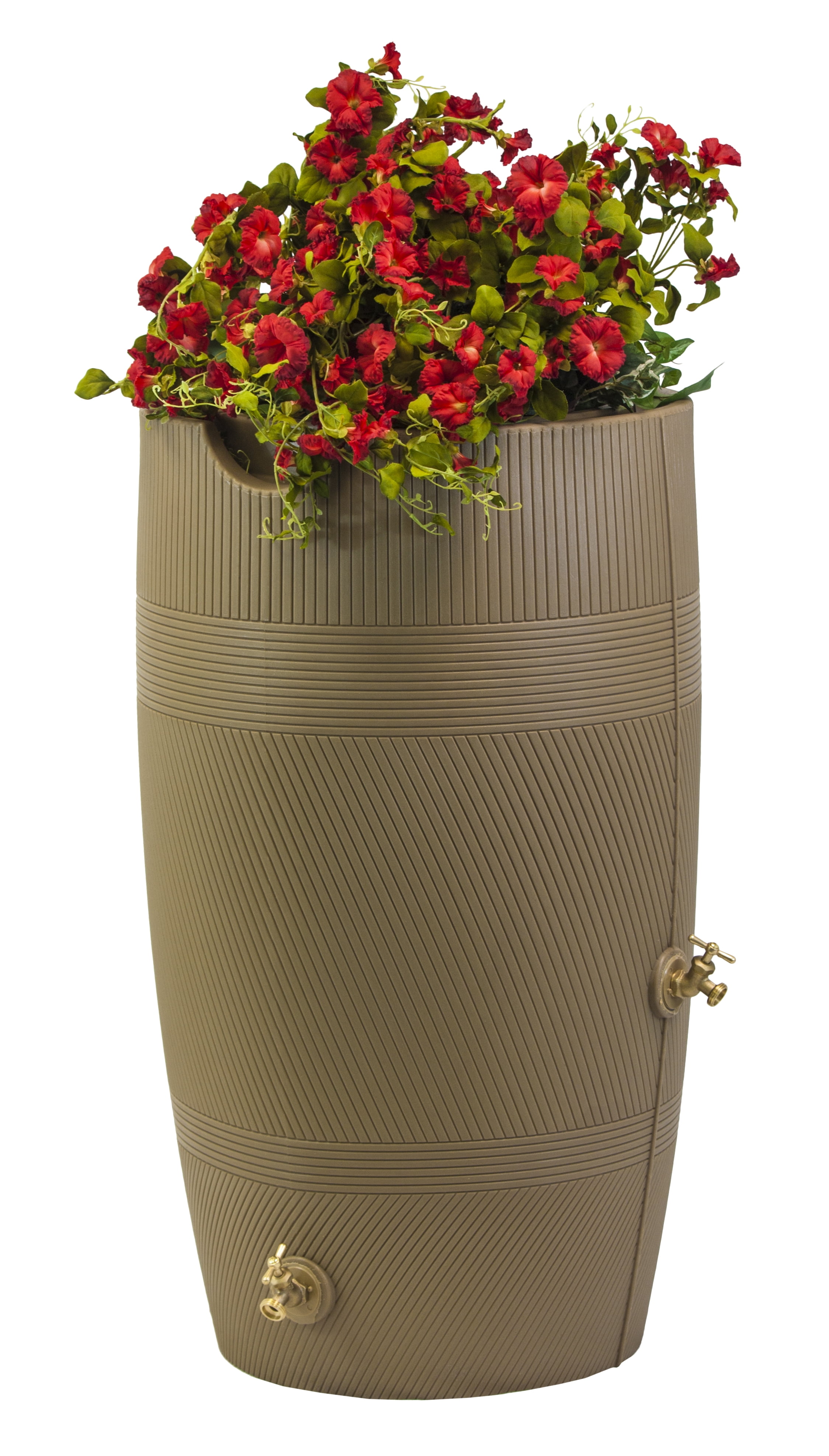 Good Ideas IM-HAVA50-KHA Impressions Havana 50 Gallon Rain Saver, Khaki