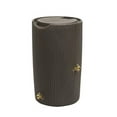 thumbnail image 1 of Good Ideas Impressions Bali 50 Gallon Flat Top Rain Saver - Dark Brown, 1 of 5