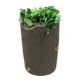 thumbnail image 1 of Good Ideas Impressions Bark 50 Gallon Rain Saver - Oak, 1 of 4