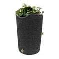 thumbnail image 1 of Good Ideas Impressions Bark 50 Gallon Rain Saver - Dark Granite, 1 of 11