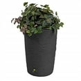 thumbnail image 1 of Good Ideas Impressions Eco Palm 50 Gallon Rain Saver - Black, 1 of 2