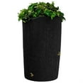 thumbnail image 1 of Good Ideas Impressions Tree Bark 90-Gallon Rain Barrel - Black, 1 of 2