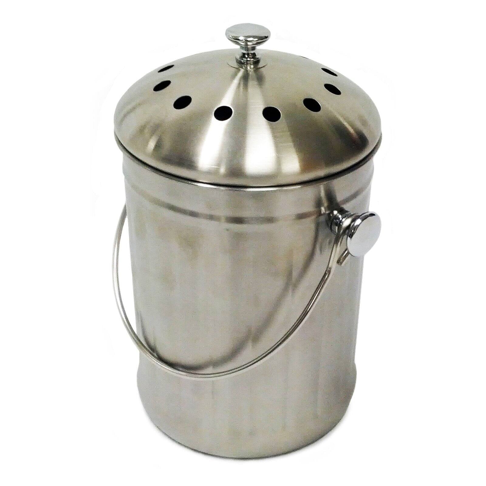 Good Ideas Kitchen Accents Composter Stainless Steel