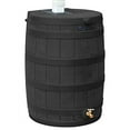 thumbnail image 1 of Good Ideas RW40-BLK Rain Wizard Rain Barrel 40-Gallon, Black, 1 of 5
