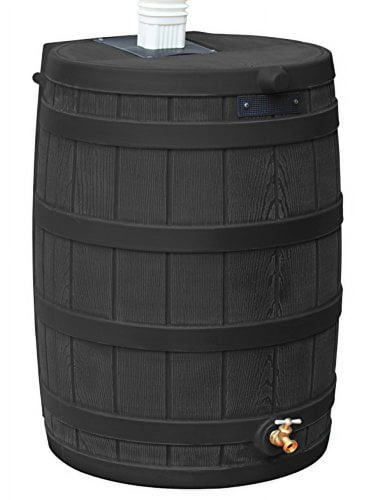 Good Ideas RW40-GRN Rain Wizard Rain Barrel 40-Gallon, Green