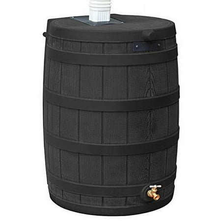 Good Ideas RW40-GRN Rain Wizard Rain Barrel 40-Gallon, Green