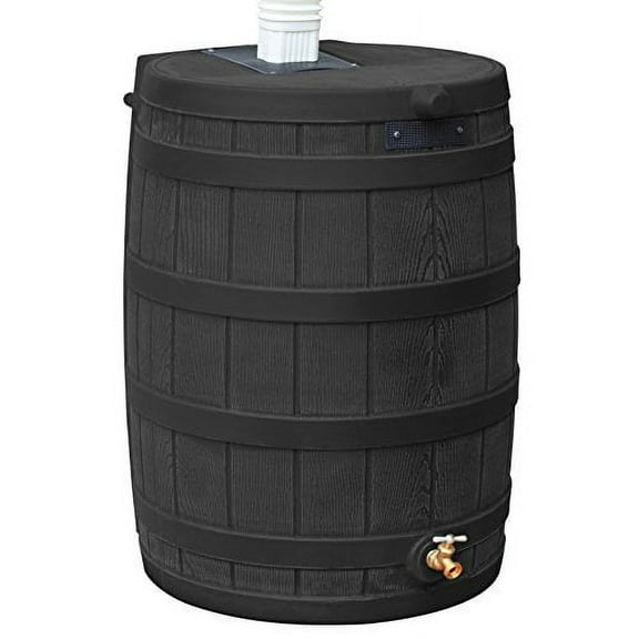 Good Ideas RW40-GRN Rain Wizard Rain Barrel 40-Gallon, Green