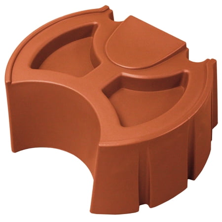 Good Ideas Rain Wizard 50 Rain Barrel Stand - Terra Cotta