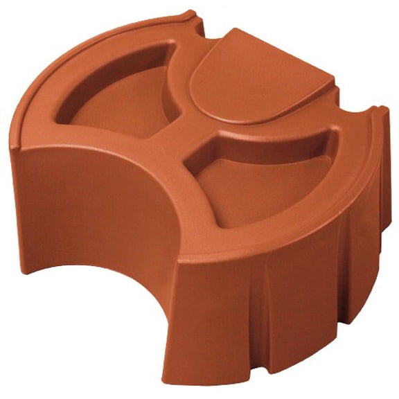 Good Ideas Rain Wizard 50 Rain Barrel Stand - Terra Cotta