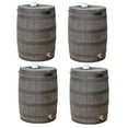 thumbnail image 1 of Good Ideas Rain Wizard 50 gal Plastic Rain Barrel w/ Brass Spigot (4 Pack), 1 of 11
