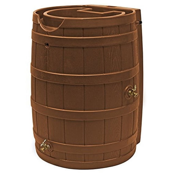 Good Ideas Rain Wizard 65 Gallon Rain Barrel - Terra Cotta