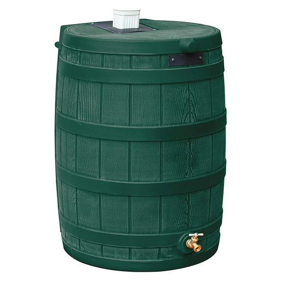 Good Ideas Rain Wizard Rain Storage Collection Rain Barrel 50-Gallon