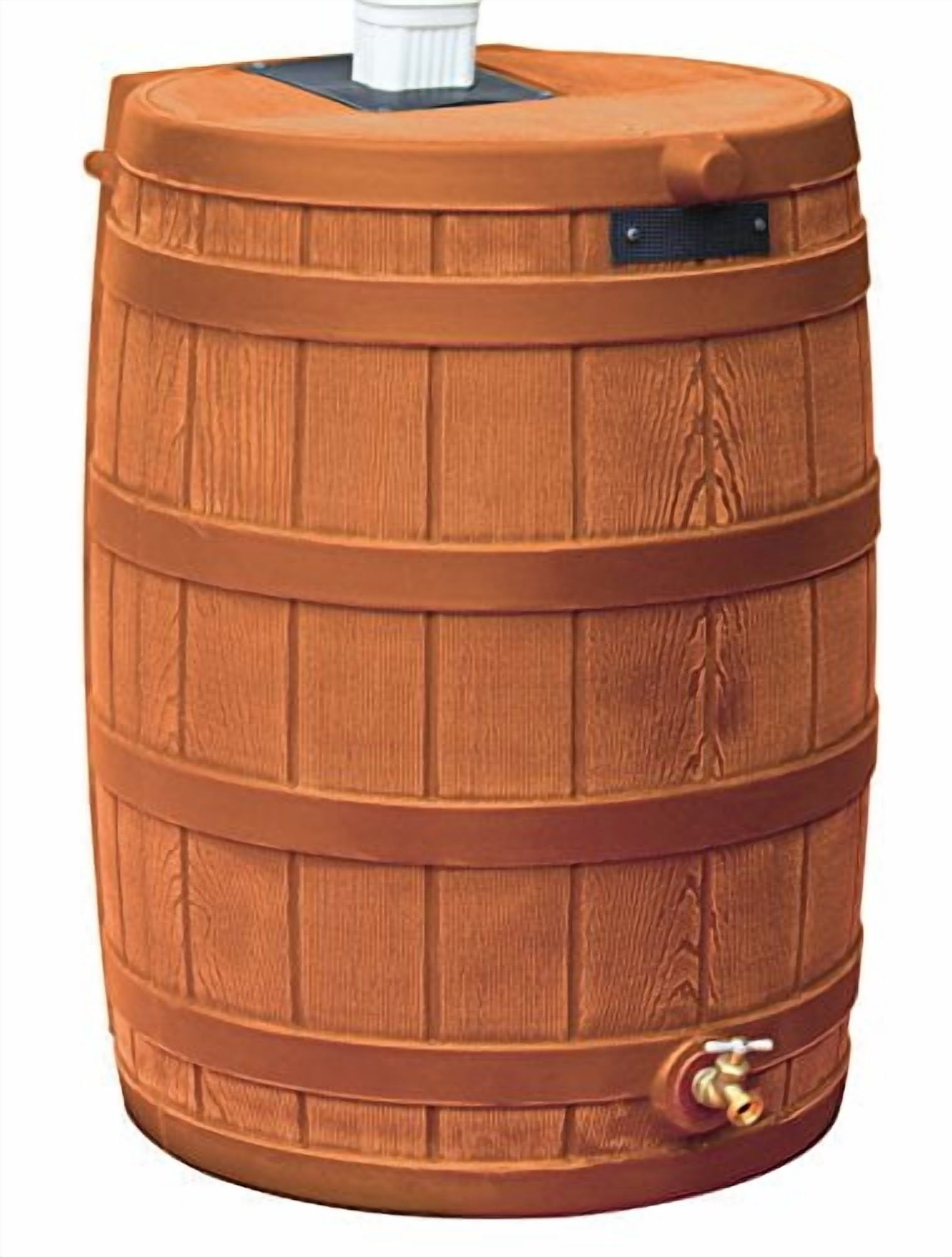Good Ideas Rain Wizard 40-Gallon Rain Barrel - Terra Cotta