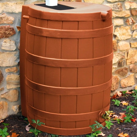 Good Ideas Rain Wizard 40-Gallon Rain Barrel - Terra Cotta