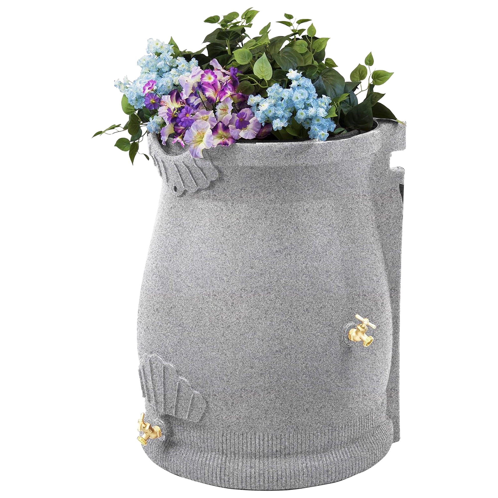 Good Ideas Rain Wizard Urn 50 Gallon Rain Saver - Light Granite