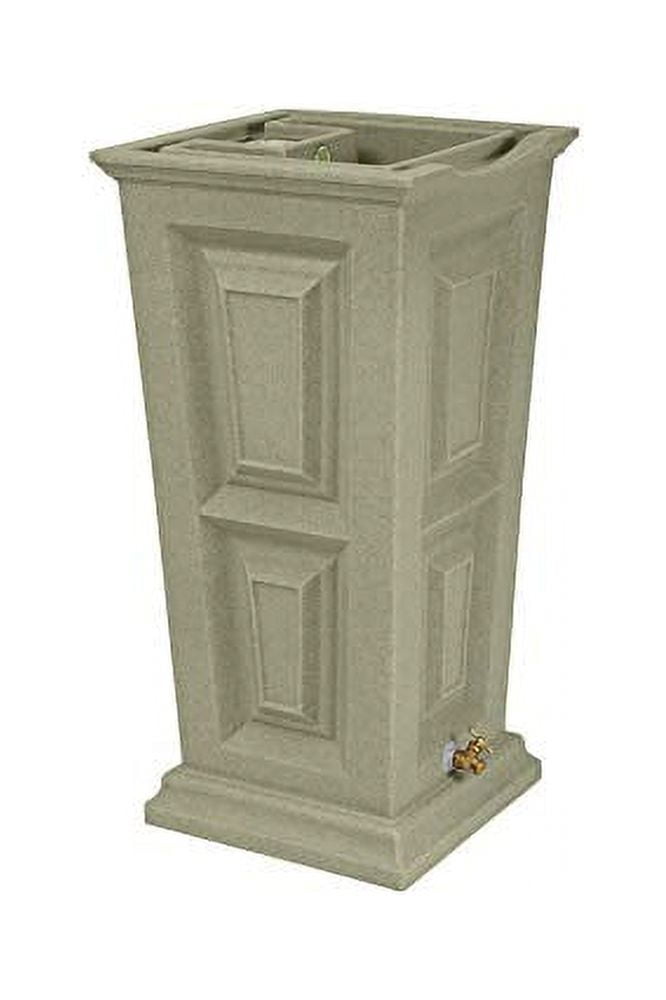Good Ideas SV-RNSV45-SAN 45 gal Savannah Rain Saver - Sandstone