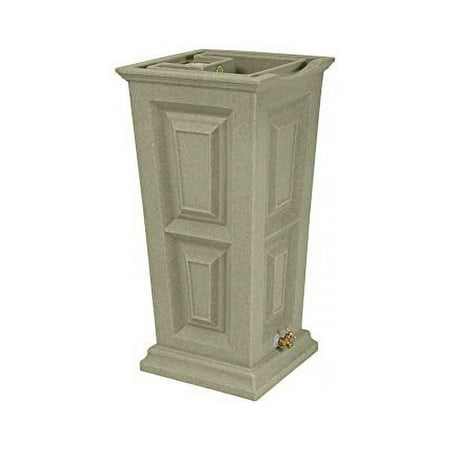 Good Ideas SV-RNSV45-SAN 45 gal Savannah Rain Saver - Sandstone