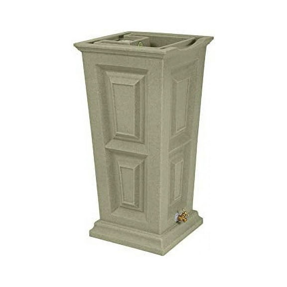 Good Ideas SV-RNSV45-SAN 45 gal Savannah Rain Saver - Sandstone