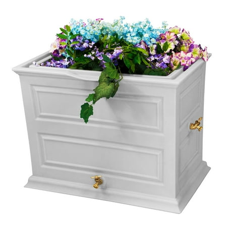 Good Ideas Savannah Elevated Garden Rain Saver - Cool Gray