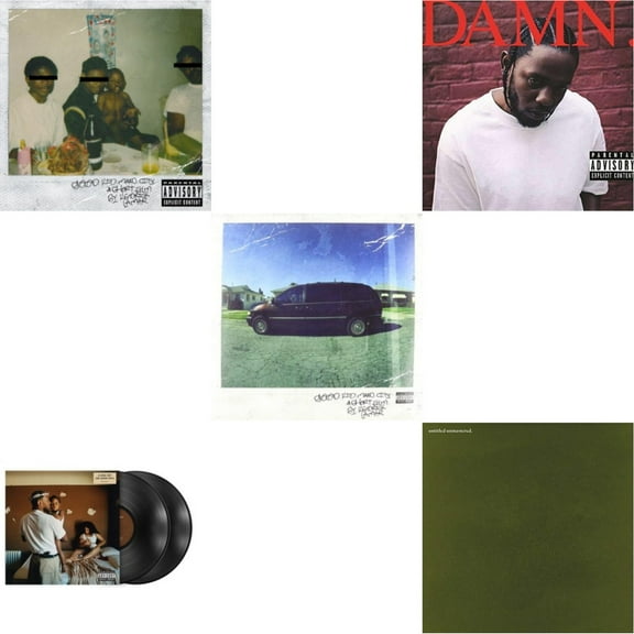 Good Kid, M.A.A.D City (X) (10Th Anniversary Edition/2LP) & Mr. Morale & The Big Steppers (180G/2LP) & Good Kid, M.A.A.D City & Damn. (X) (2LP/180G) & Untitled Unmastered