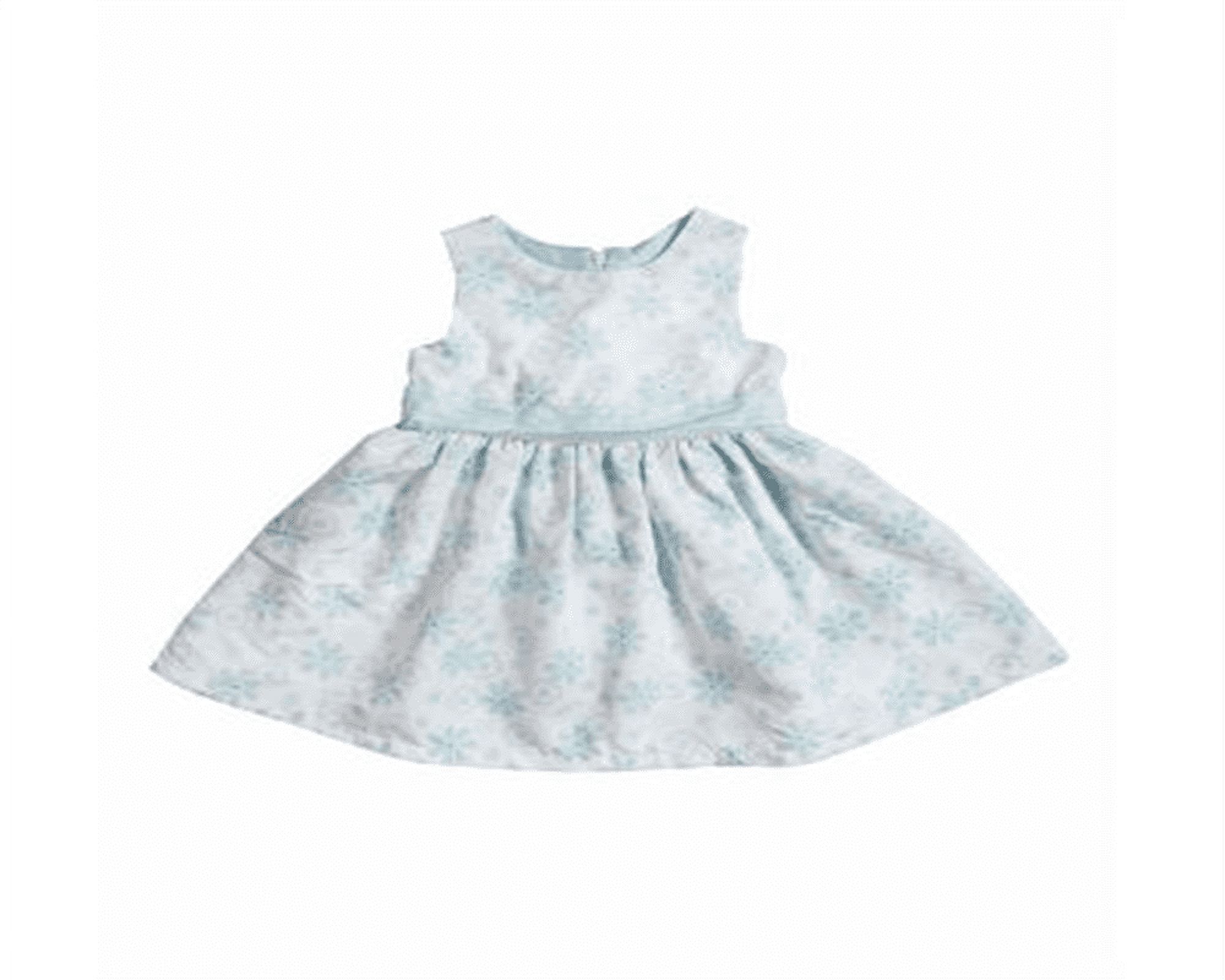 Good Lad Little Girl's Floral Print Sleeveless Sundress White Size 6X