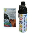 thumbnail image 1 of Good Life Gear™ - Pet Water Bottle - Colorful Paws Large, Patented, BPA-free, Stainless Steel, 1 of 5