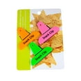 thumbnail image 1 of Good Living 3-Piece Set of Mini Neon Snack Bag Clips (Pack of 8), 1 of 4
