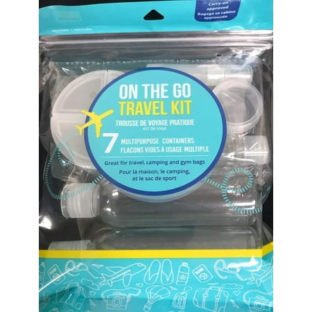 Good Living 7 Piece On-The-Go Travel Kit, TSA Approved