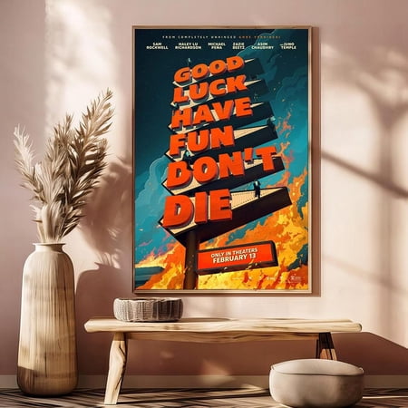 Good Luck, Have Fun, Don'T Die (2026) Movie Posters Unframed Size 24''x36'' GooGate