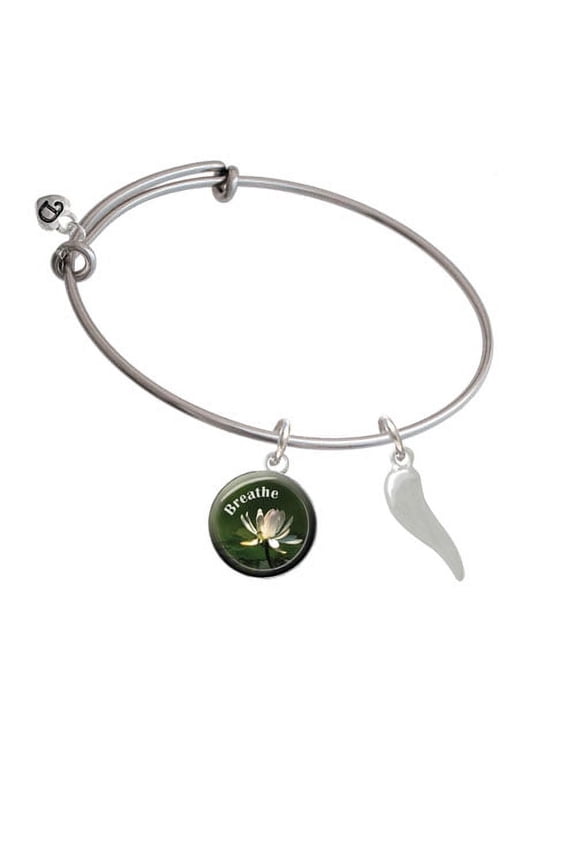 Good Luck Italian Horn Breath Bangle Bracelet