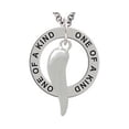 thumbnail image 1 of Good Luck Italian Horn One of a Kind Affirmation Ring Necklace, 1 of 1