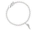 thumbnail image 1 of Good Luck Italian Horn True Love Infinity Toggle Chain Bracelet, 1 of 1